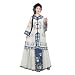 UNYQBFKM Vintage Qing Dynasty Hanfu Set Traditional Chinese Dress for Women's Cosplay, Stage, Photography,A,XLarge