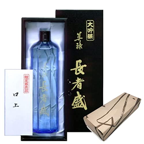 大吟醸 ギフト 全国新酒鑑評会 金賞受賞蔵 新潟銘醸 大吟醸 美禄 長者盛 720ml お父さんお母さん感謝カード付 日本酒 ギフト