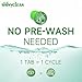 Shinyclean Dishwasher Detergent Tablets with Built-in Rinse Aid | All-in-1 Plant-Based Pods | Fragrance & Dye Free | Natural & Phosphate-Free | Biodegradable & No Unwrapping Needed | 62 Count