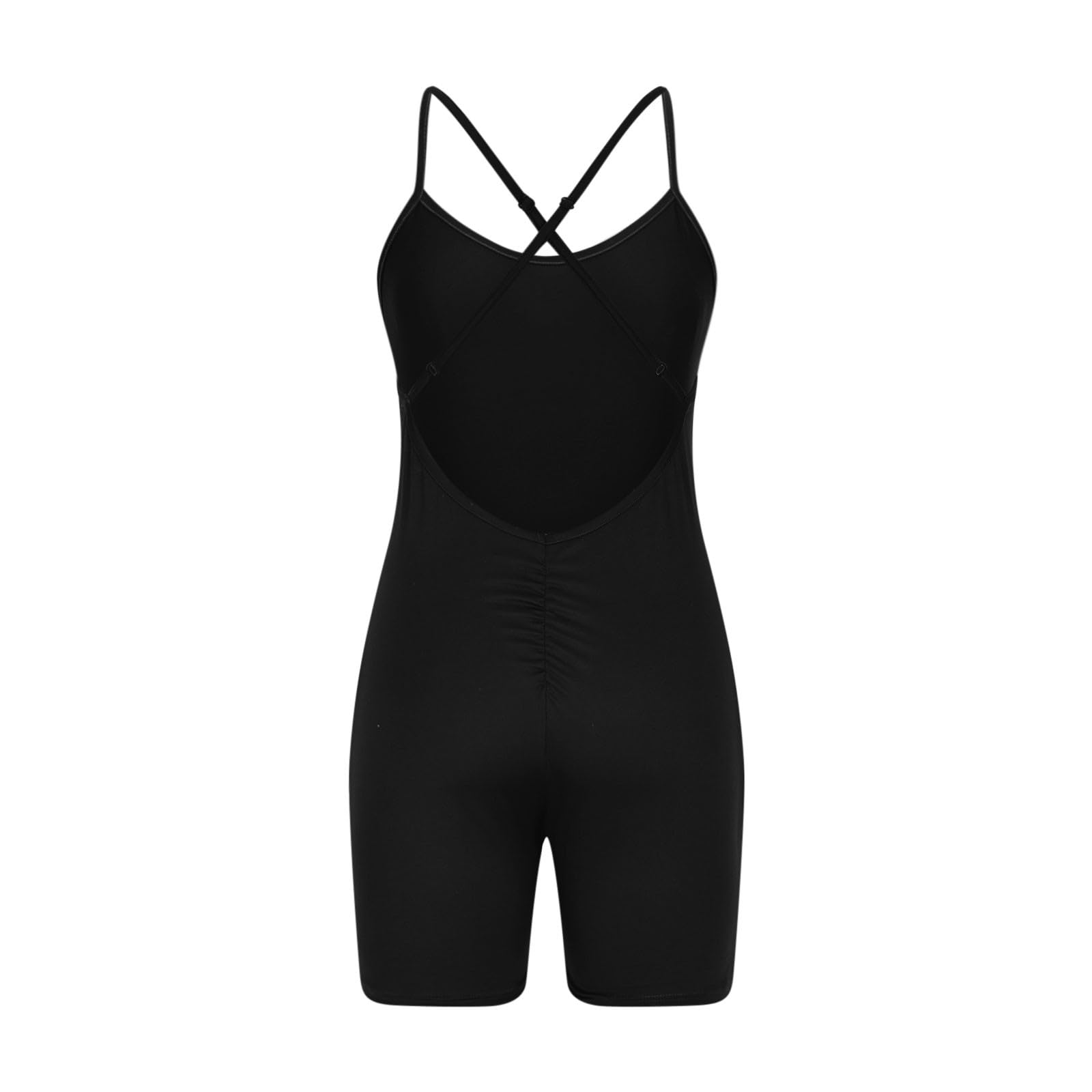 Mono Corto Deportivo Mujer sin Costuras Jumpsuit sin Mangas Verano Mono Sexy Elástico Body Overol Monos de Una Sola Pieza Ropa Deportiva Gimnasio Fitness Yoga Romper