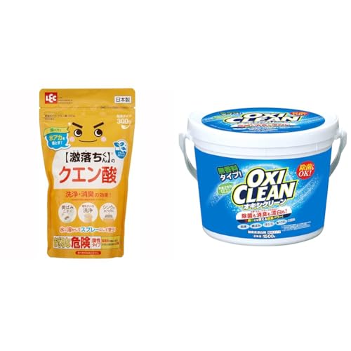 ���b�N(LEC) �y�Z�b�g�����z�y ���������� �z �� �N�G���_ �����^�C�v 300g /�_�̗͂Ő��A�J�𗎂Ƃ�/�d�C�|�b�g���A�V���N�A�g�C������ɂ�/+OXICLEAN(�I�L�V�N���[��) �I�L�V�N���[�� 1500g �_�f�n�Y���� ���u�� �V�~���� �E��