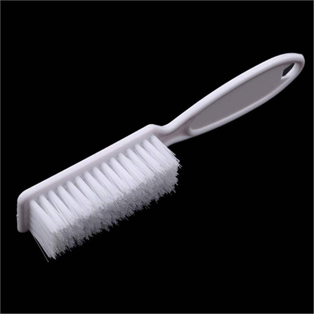 Spazzola per la pulizia delle unghie con manico spazzola in plastica con setole morbide per manicure pedicure donne bambini forniture per unghie, bianco attraente