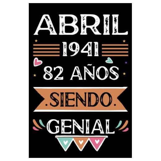 CUADERNO, Abril 1941, 82 Años Siendo Genial: Libro de visitas, cuaderno, 110 páginas de felicitaciones, idea de regalo, regalo Para la esposa, novia, mujer, La madre