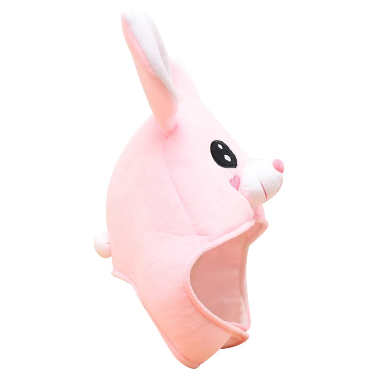 TOYANDONA 3piezas Sombrero De Conejo Con Orejas Para Adultos Gorro Divertido De Peluche Para Fiestas y Fotografía Accesorio De Disfraz De Pascua y Cosplay