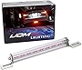 iJDMTOY (1 Universal Fit Brilliant Red 24-SMD LED Light Bar Compatible With Car As Rear Fog Light or 3rd Brake Tail Lamp