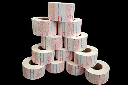 CAS Scale Label. All Made in USA. All Different Sizes (36 Rolls, #8030)