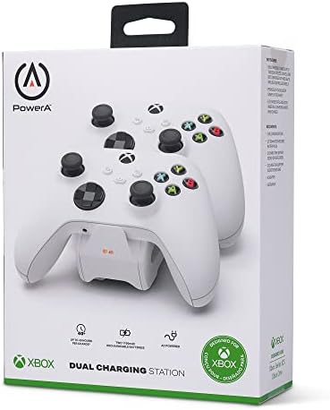 Stacja ładująca PowerA Duo do konsoli Xbox Series X|S  Biała (UE)