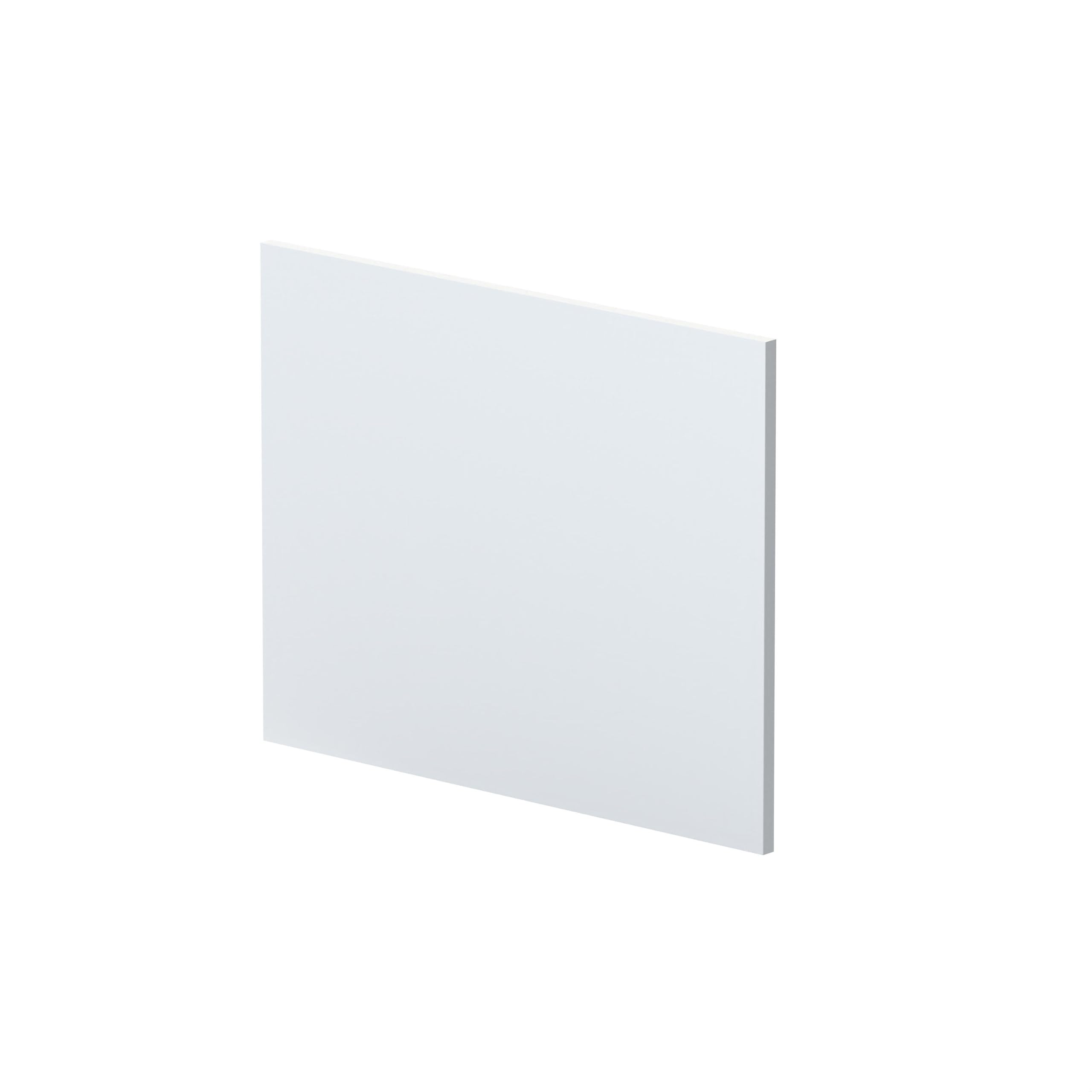 700Mm L Shape Square Reversible Bath End Panel - Satin White 5056678451977