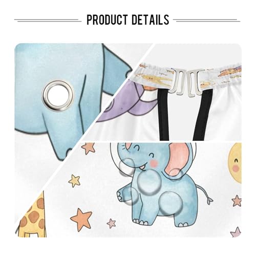 Burbuja Capa de Barbería Cute Animals, capa de corte de cabello con cuello ajustable, impermeable de poliéster para salón, unisex adultos miniatura 4
