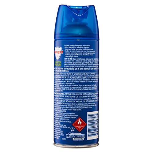 image for Aerogard Tropical Strength Insect Repellent Aerosol Spray, 300g, 300 g