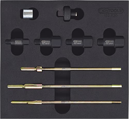 KS TOOLS 152.1120 Jeu d'alésoirs pour bougies de préchauffage - 4