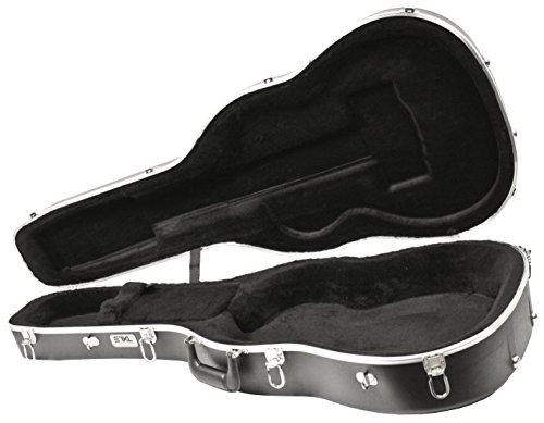 TKL® CASES »Concept Series TKL-8705 OM/OOO Acoustic Guitar Hard Case« Etui rigide pour guitare acoustique – Nero - Les Beatles, Paul McCartney, John Lennon, RIngo Starr, George Harrison TKL® CASES »Concept Series TKL-8705 OM/OOO Acoustic Guitar Hard Case« Etui rigide pour guitare acoustique - Nero
