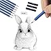 H & B 40 Piece Professional Sketch Pencil Drawing Kit,Complete Artist Kit, Including Graphite Pencils, Pastels, Sharpener and Eraser