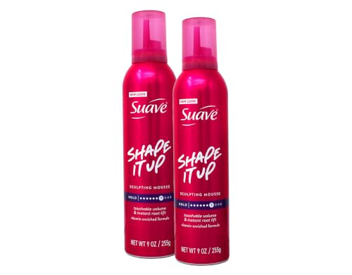 Suave Extra Hold Shaping Mousse 9 oz 2 Pk