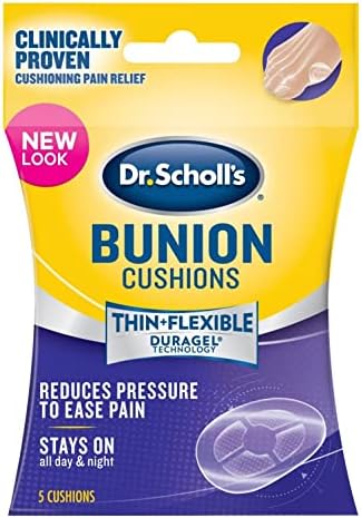 Dr. Scholls Bunion Cushions Duragel 5 Count (Pack of 3)