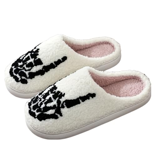 Image of Slippers for Women Men Fuzzy Memory Foam Slipper Fluffy Winter Soft Warm Slip On House Shoes