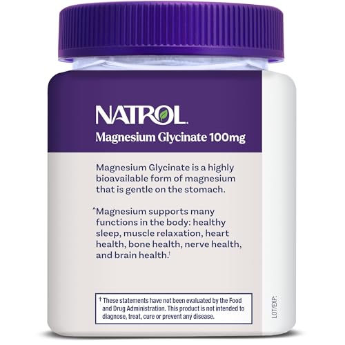 Natrol Magnesium Glycinate, Magnesium for Healthy Sleep & Body,30 Softchews | 100mg High Absorption Magnesium Glycinate, Cherry Lemon Flavor Chewable, Support Relaxation and Sleep - image 8