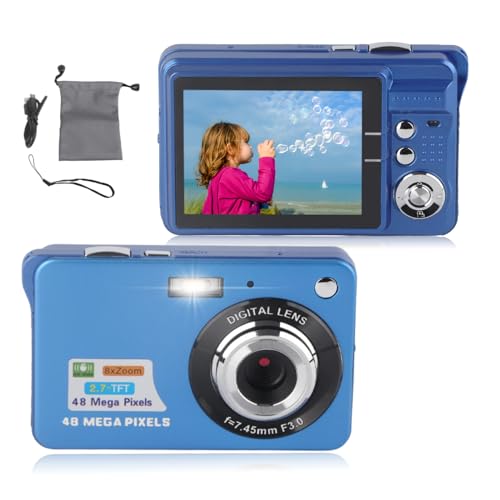Caméra de vlogging 4K appareil photo numérique 48MP zoom 8X