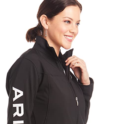 Ariat Female New Team Softshell Jacket Black Medium #TOP2