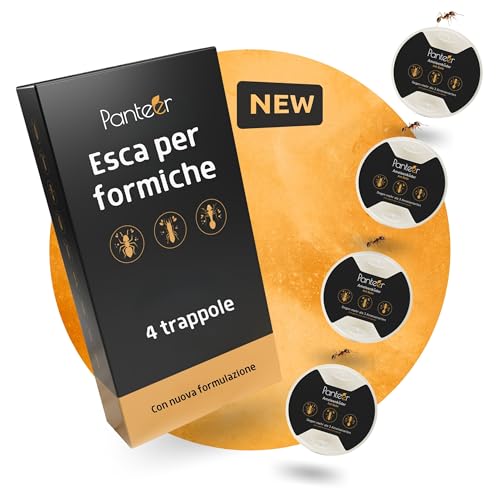 Panteer ® Lattina di 4 esche per formiche - Facile