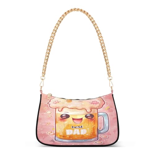 RPLIFE Magical Garden Clouds - Bolso pequeño para mujer, bolso cruzado de viaje para mujer, Taza de cerveza, One Size