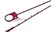 Perfetto Hooky Scovolo per Tubazioni, Plastica, Assortito Muschio/Porpora, 3x0.5x67 cm immagine