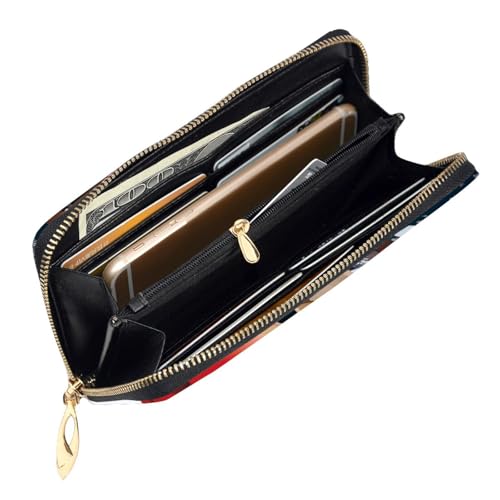Portefeuille avec fermeture éclair anti-perte pour cartes et mobile - 4