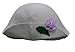 Produktbild GMMH Saunahut 1507 "Purple Flower", 1er Pack