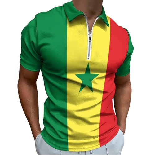 Polo Homme Vert Idéal pour le Golf et les Journées de Travail Décontractées