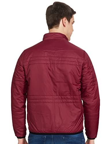 Image of Spykar Polyester Blend Men's Standard Length A-Line Coat