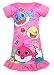 Coralup Toddler Girls Short Sleeve Nightgown Dress(Rose,2-3 Years)