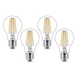 Wie bei traditionellen Glühlampen erzeugen diese Philips LED-Lampen warme Lichttöne im gedimmten Zustand, so dass Sie von einer funktionalen Beleuchtung für die tägliche Nutzung zu einer einladenden, gemütlichen Atmosphäre wechseln können.