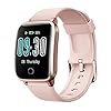 Willful-Smart-Watch-for-Men-Women-IP68-Waterproof-Fitness-Tracker-Heart-Rate-Monitor-Sport-Digital-Watch-Smartwatch-for-Android-Phones-and-iOS-Phones-Compatible-iPhone-Samsung-Pink Willful Smart Watch for Men Women IP68 Waterproof, Fitness Tracker Heart Rate Monitor Sport Digital Watch, Smartwatch for Android Phones and iOS Phones Compatible iPhone Samsung (Pink)