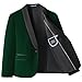 Boys Velvet Suits Slim Fit Tuxedo 2 Piece Kids Blazer Jacket Pants Formal Sizes 14 Fashion Ring Bearer Outfit for Wedding Green