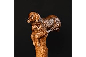 Pimp Stick: The Golden Retriever Walking Cane for the Man on the Go