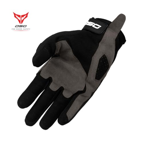 Image of DSG Alpha Air Glove-Black Red-(Size-S)