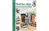 Leisure Arts Wild for Style Plastic Canvas Cross Stitch Book