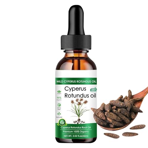 Aceite de Cyperus rotundus para depilación, aceite de Cyperus rotundus orgánico portátil, inhibidor de vello corporal multiusos para reducir el crecimiento del vello corporal