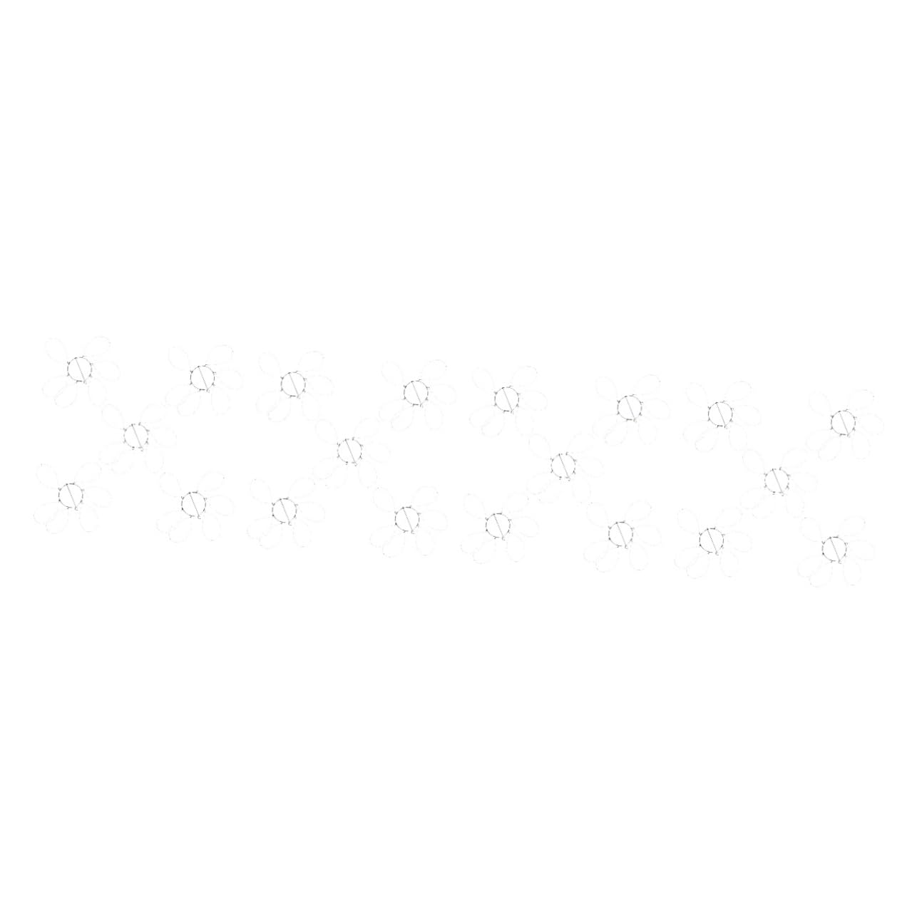 Toyvian Boucles De Série pour Pièges À Crabes Boucles De Pêche Crabe Cercle De Pêche Crabe Anneaux Métalliques pour Pièges À Crabes Boucles Métalliques pour Pièges À Crabes