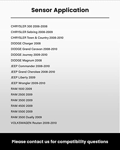 Moresensor Signature Series 433Mhz Tpms Tire Pressure Sensor | Preprogrammed For Select 30+ American Brand Models | Replacement For 56029359Ab | Clamp-In | Nx-S045 #TOP4