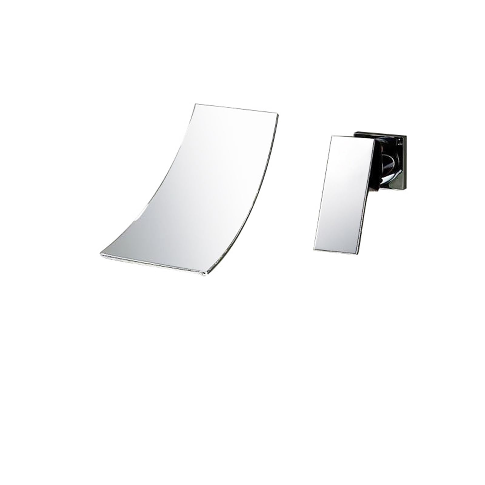 Mitigeur chaud et froid de type fendu tout cuivre pour installation murale