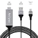 USB C to HDMI, USB Type C to HDMI Adapter Cable, Anlyso USB C Digital AV Adapter 4K HDMI Converter (Thunderbolt 3 Compatible) Compatible with MacBook Pro iMac Galaxy S9/S8/Note8 ChromeBook Pixel XPS