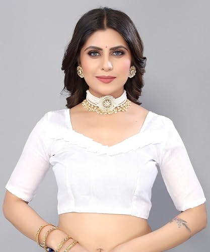 Image of Yashika Women's Georgette Printed Ready To Wear one Minute Saree With Unstitched Blouse | 1 Minute saree | Ready To Wear sari | saree for women