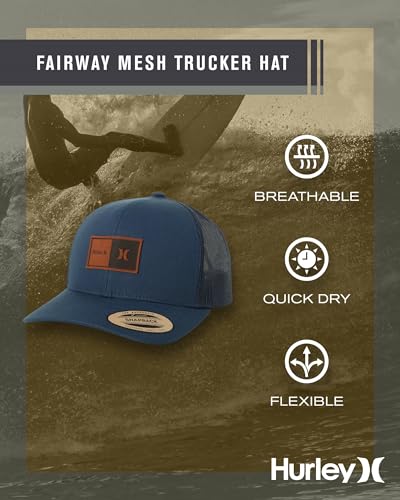 Hurley Mens M Fairway Trucker Hat