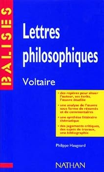 Paperback Lettres philosophiques, Voltaire [French] Book