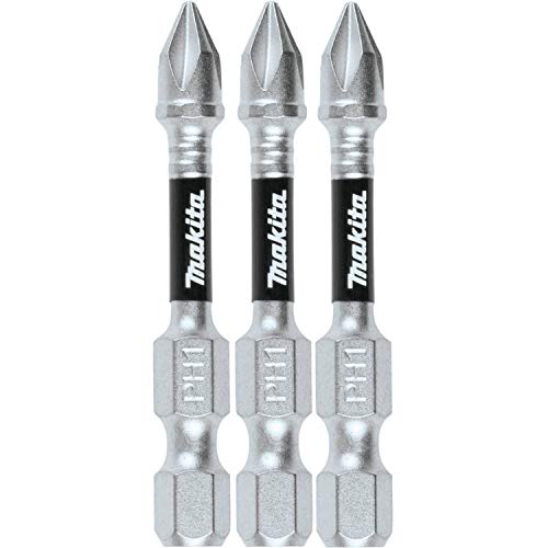 Makita E-00767 Impact XPS™ #1 Phillips 2' Power Bit, 3/pk