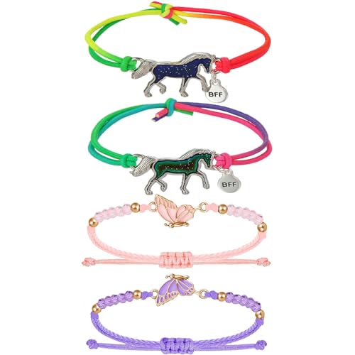 CJAPGJW 2 Paar Freundschaftsarmbänder Kinder, Kinderarmband...