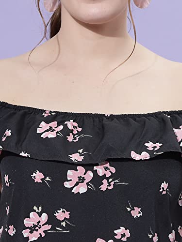 Image of OOMPH! Women's Crepe A-Line Mini Dress