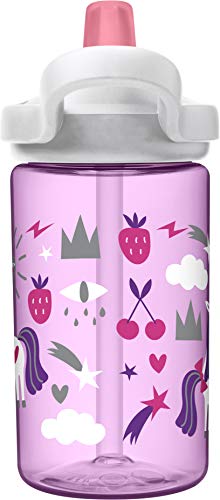 CamelBak-eddy-14oz-Kids-Water-Bottle-with-Tritan-Renew--Straw-Top-Leak-Proof-When-Closed-Unicorn-Party