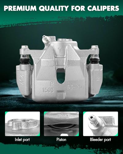 Image of SCITOO 19B3197 Front Right Disc Brake Caliper Assembly w /Bracket For Toyota For RAV4 2006-2018
